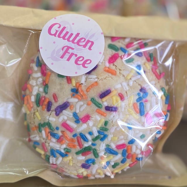 Sprinkle Cookie (Gluten-free).
