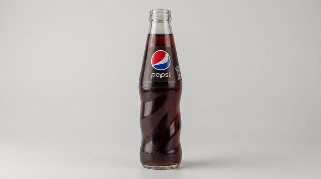 Pepsi Glass bottle.