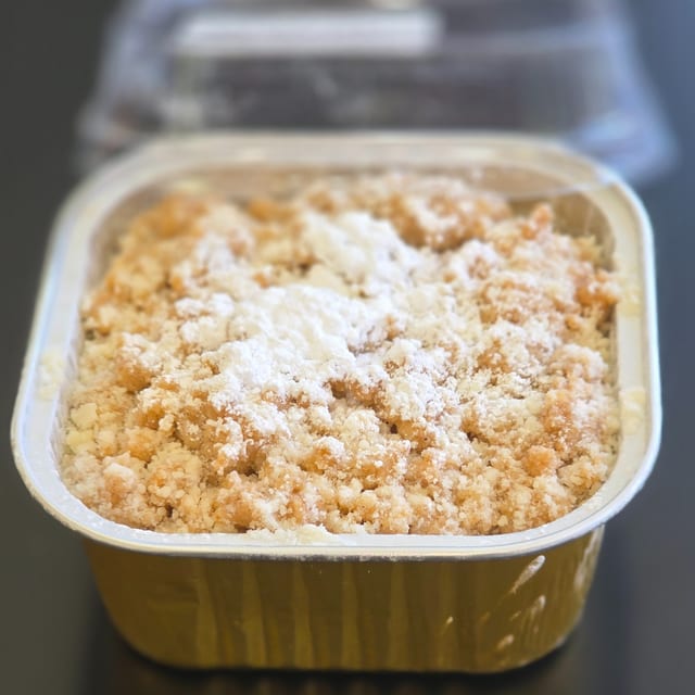 Crumb Cake (Gluten free).