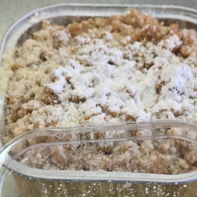 Crumb Cake (Gluten free).